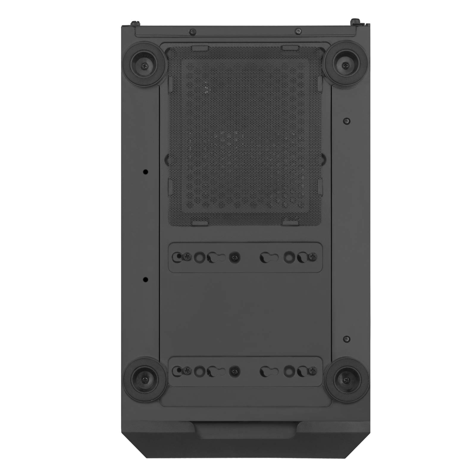 SilverStone FARA H1M PRO Black Micro-ATX PC Case with Tempered Glass Side Panel & 3 ARGB Fans - Compact Gaming Tower for High-Airflow Builds, Perfect for Esports and Streaming Setups