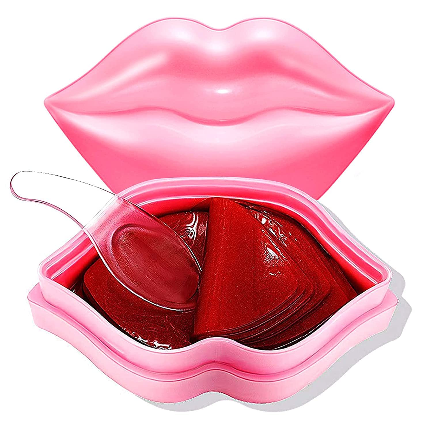 KBZONE 20 Pcs Hydrating Lip Mask - Overnight Lip Sleep Mask for Dry Lips, Reduces Lip Lines & Restores Moisture | Nourishing Gel Lip Treatment for Plumping & Softening | Perfect for Nighttime Lip Care & Daily Hydration