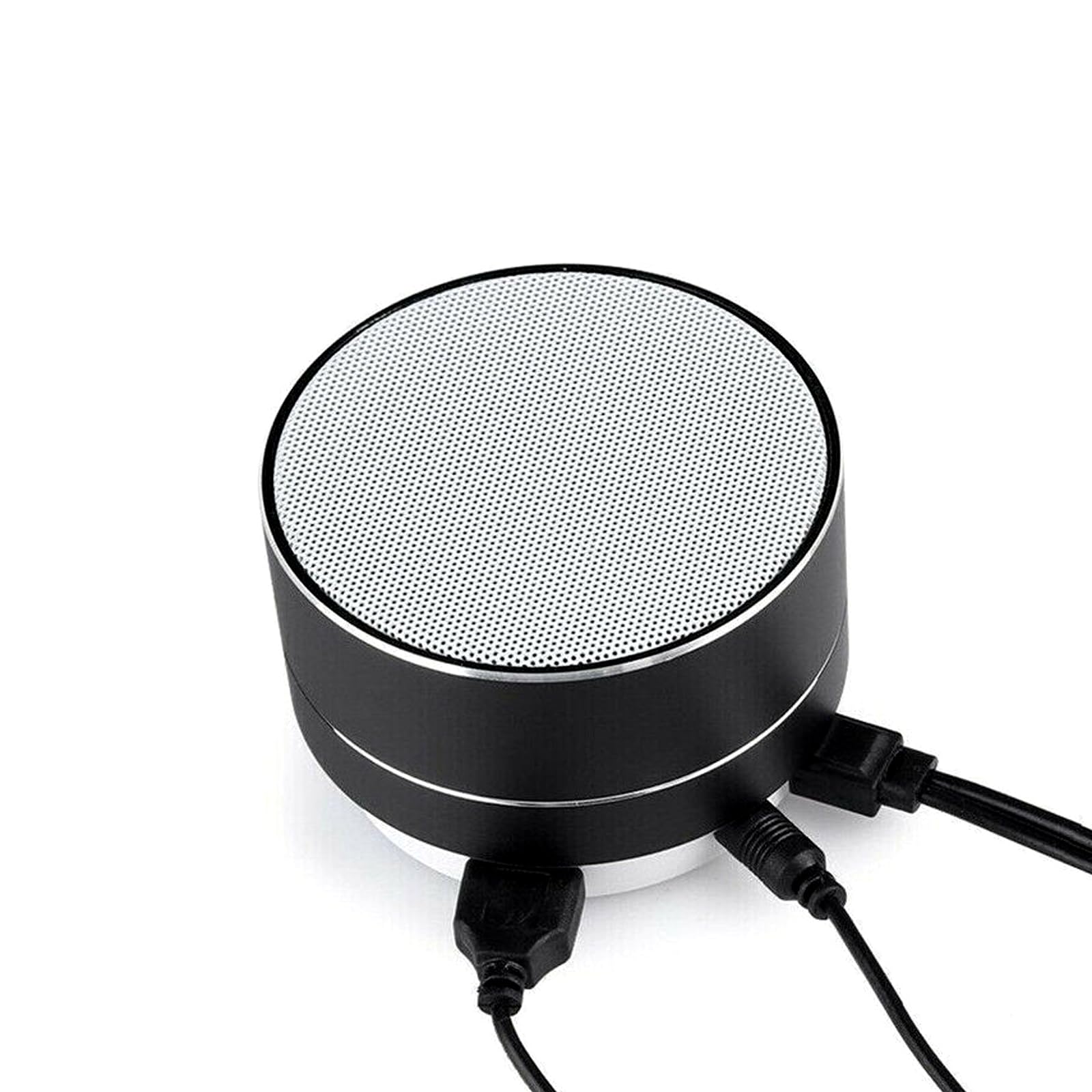 NTEK Mini Portable Bluetooth Speaker - Wireless Outdoor Speaker with Noise-Cancelling Microphone, Compact & Powerful Sound for Car, Bike, Hiking, Beach, Shower & Travel (Black) | Perfect for Camping, Pool Parties & Home Use