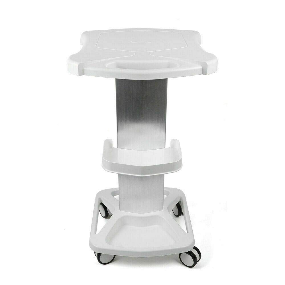 Professional Beauty Trolley Cart - Aluminum Alloy Mobile Salon Spa Rolling Stand with Easy Assembly (Model 1) | Perfect for Salon, Spa, Nail & Makeup Artists