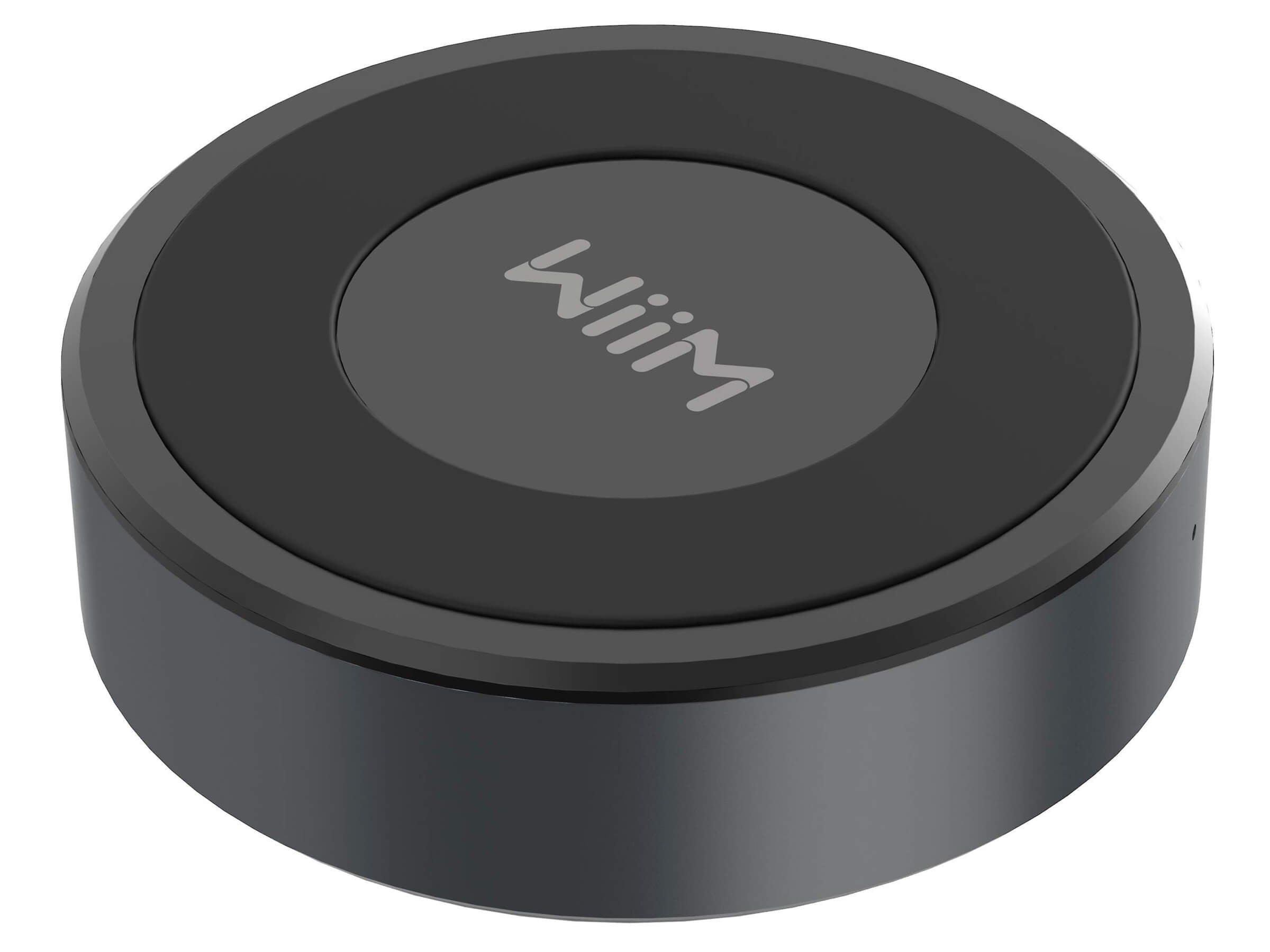 Wiim Mini Network Audio Streamer - Wireless Hi-Fi Music Player for Home, Bluetooth & AirPlay 2 Compatible - Perfect for Streaming Spotify, Tidal, and Apple Music