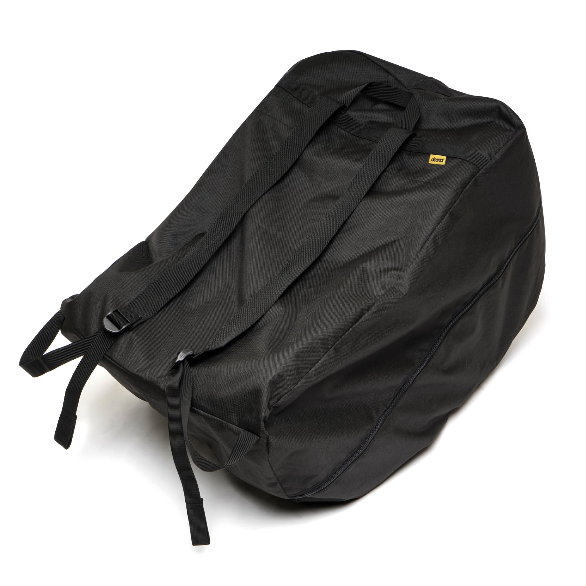 DOONA Infant Car Seat & Stroller Travel Bag - Black | Waterproof & Lightweight for Airplane, Car, and Everyday Use