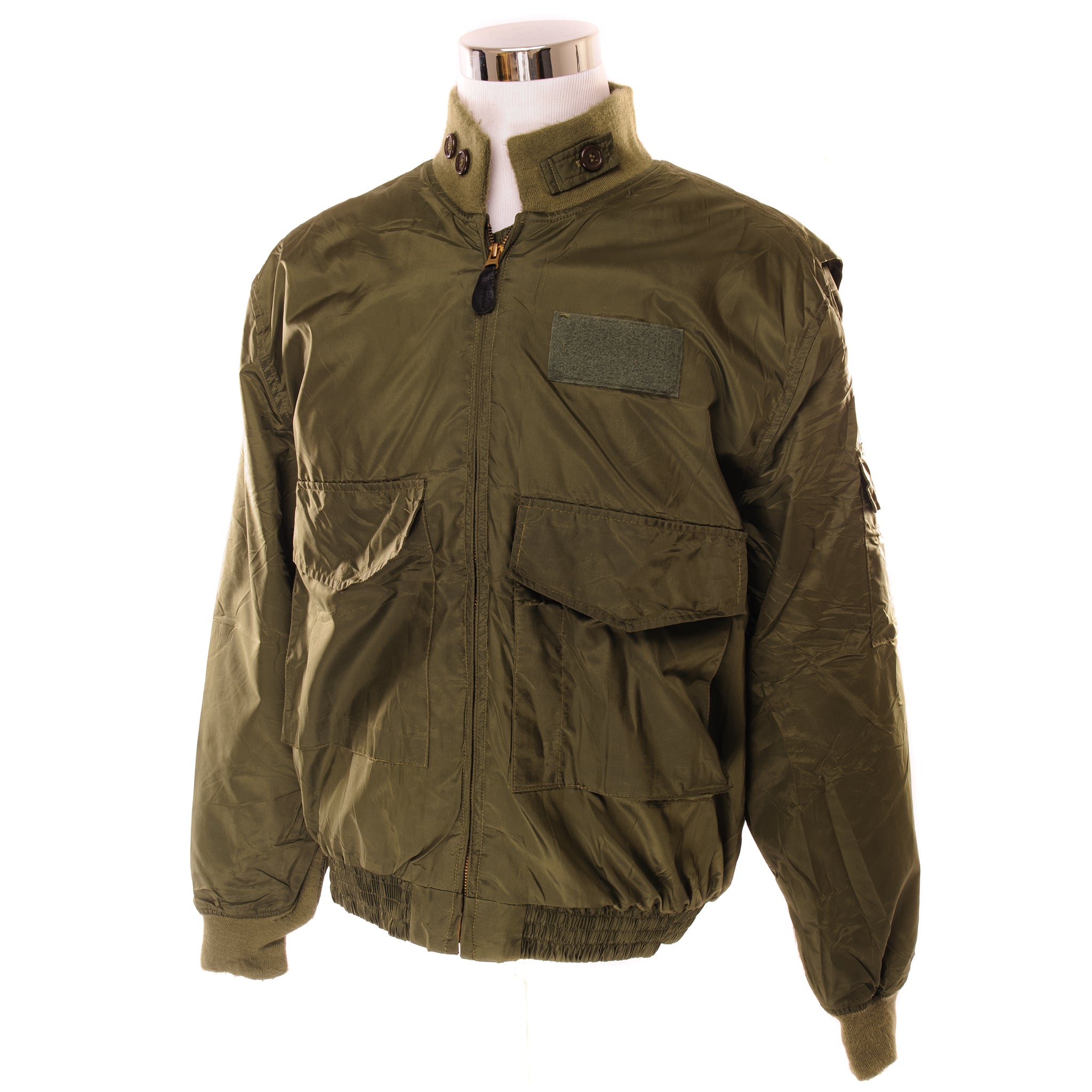 Vintage US Navy Winter Flight Jacket - Size Large Regular | Authentic Military Aviator Coat for Cold Weather & Outdoor Adventures