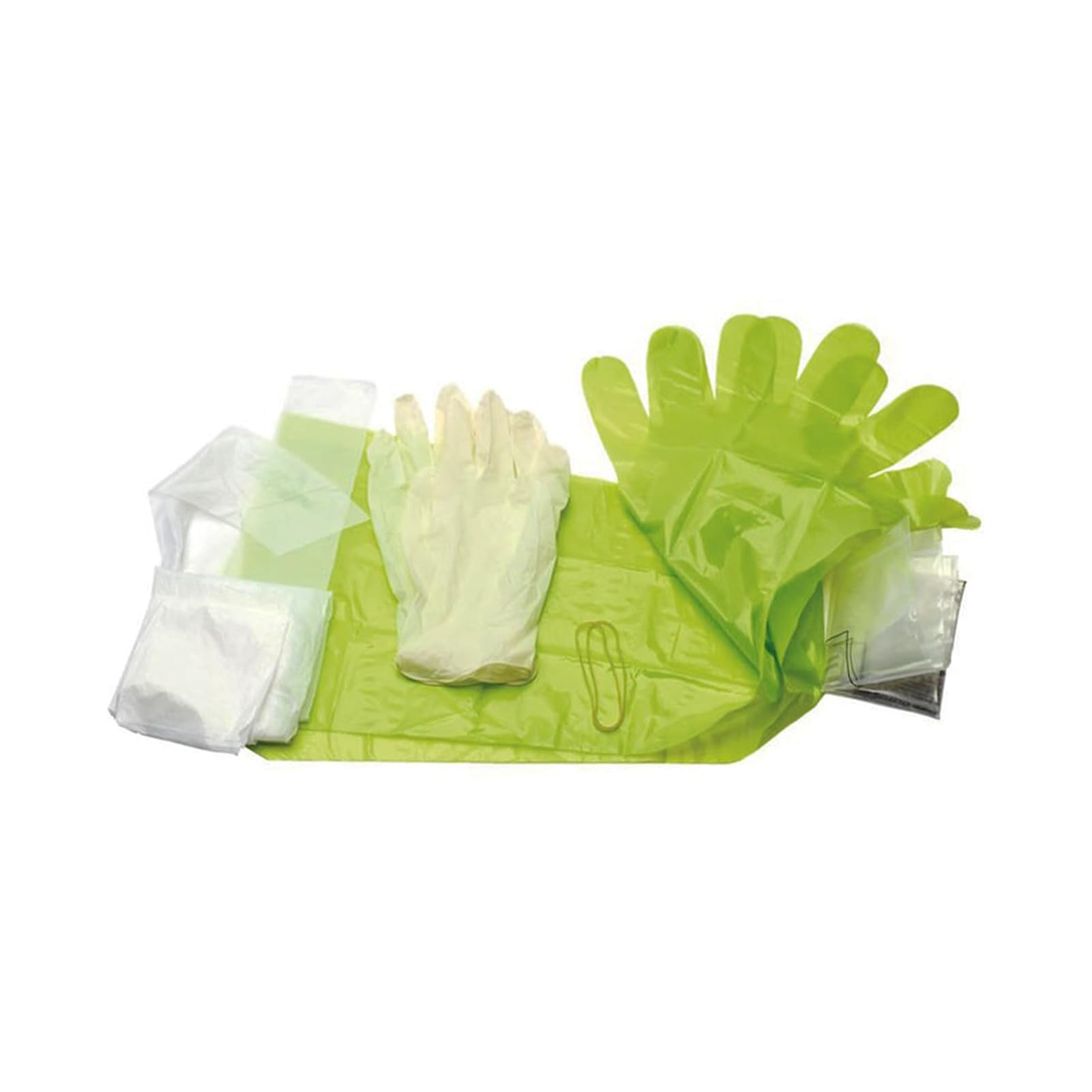 HME Game Cleaning Kit for Hunting - Shoulder-Length Gloves, Latex Gloves, Apron & Bags for Field Dressing, Skinning & Processing | Perfect for Deer, Elk & Wild Game Preparation