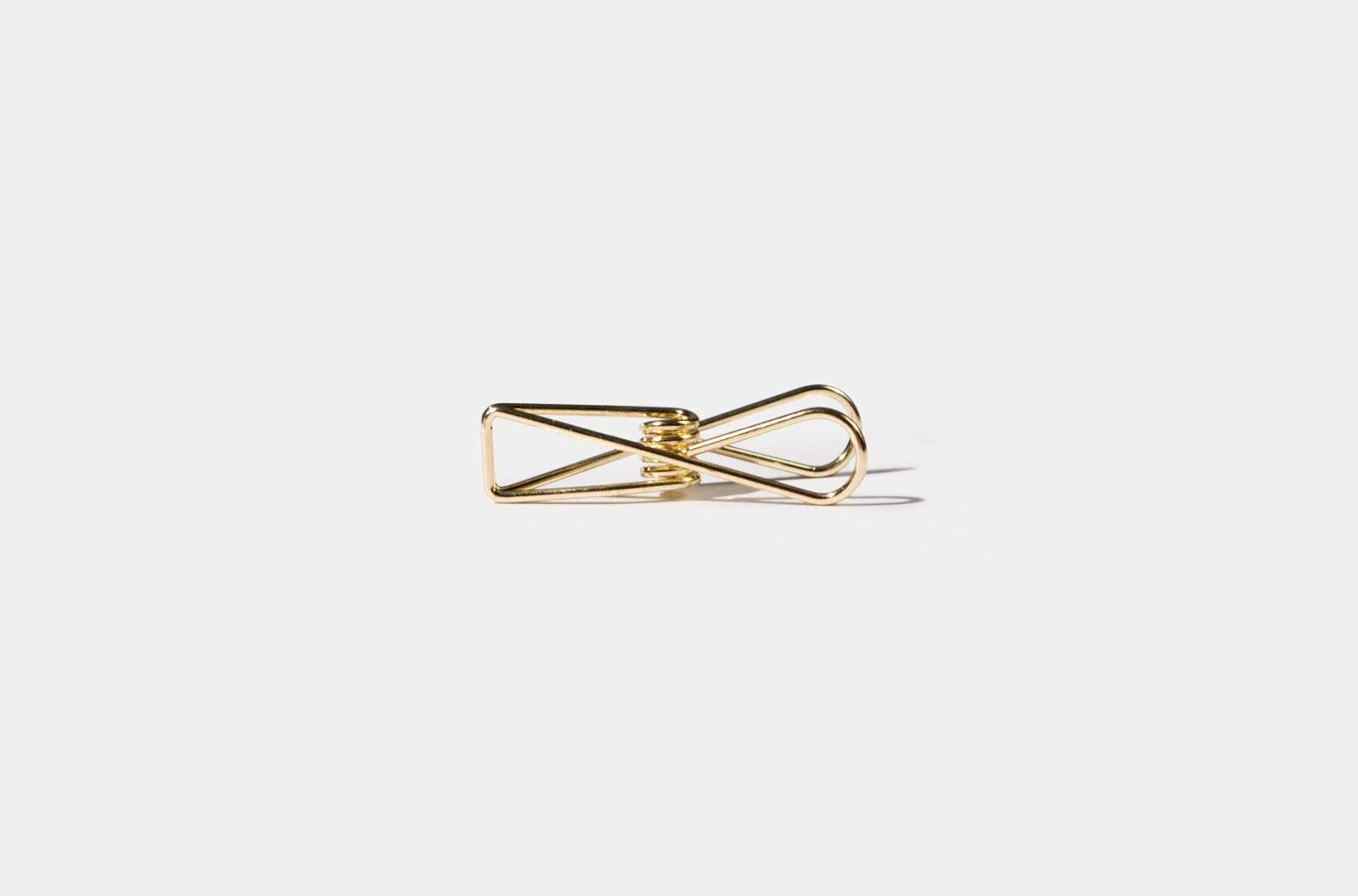 Premium Gold Wire Clips - Decorative Office Supplies for Organizing Documents, Photos & Notes | Ideal for Home, Office & School Use