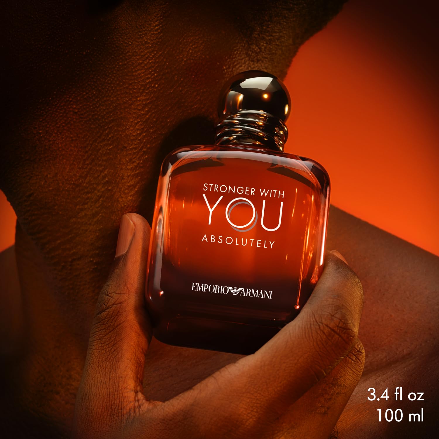 Armani Stronger With You Absolutely Men's Cologne - Spicy Ambery Gourmand Fragrance with Rum, Cedarwood, Lavender & Vanilla Notes | Long-Lasting Perfume for Date Night, Special Occasions & Gifting