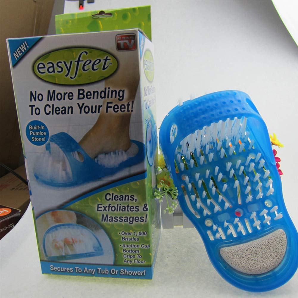 Easy Feet Foot Cleaner - Gentle & Effective Foot Scrub for Soft & Smooth Feet - Perfect for Pedicures, At-Home Foot Care & Relaxation