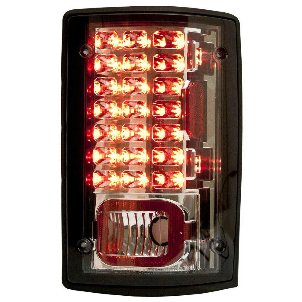 1995-2012 Ford Econoline E-Series & 2000-2005 Excursion LED Tail Lights Pair - FO2801114, FO2800114, FO2801194 | Replacement Parts for Improved Visibility & Safety | Perfect for Night Driving & Towing