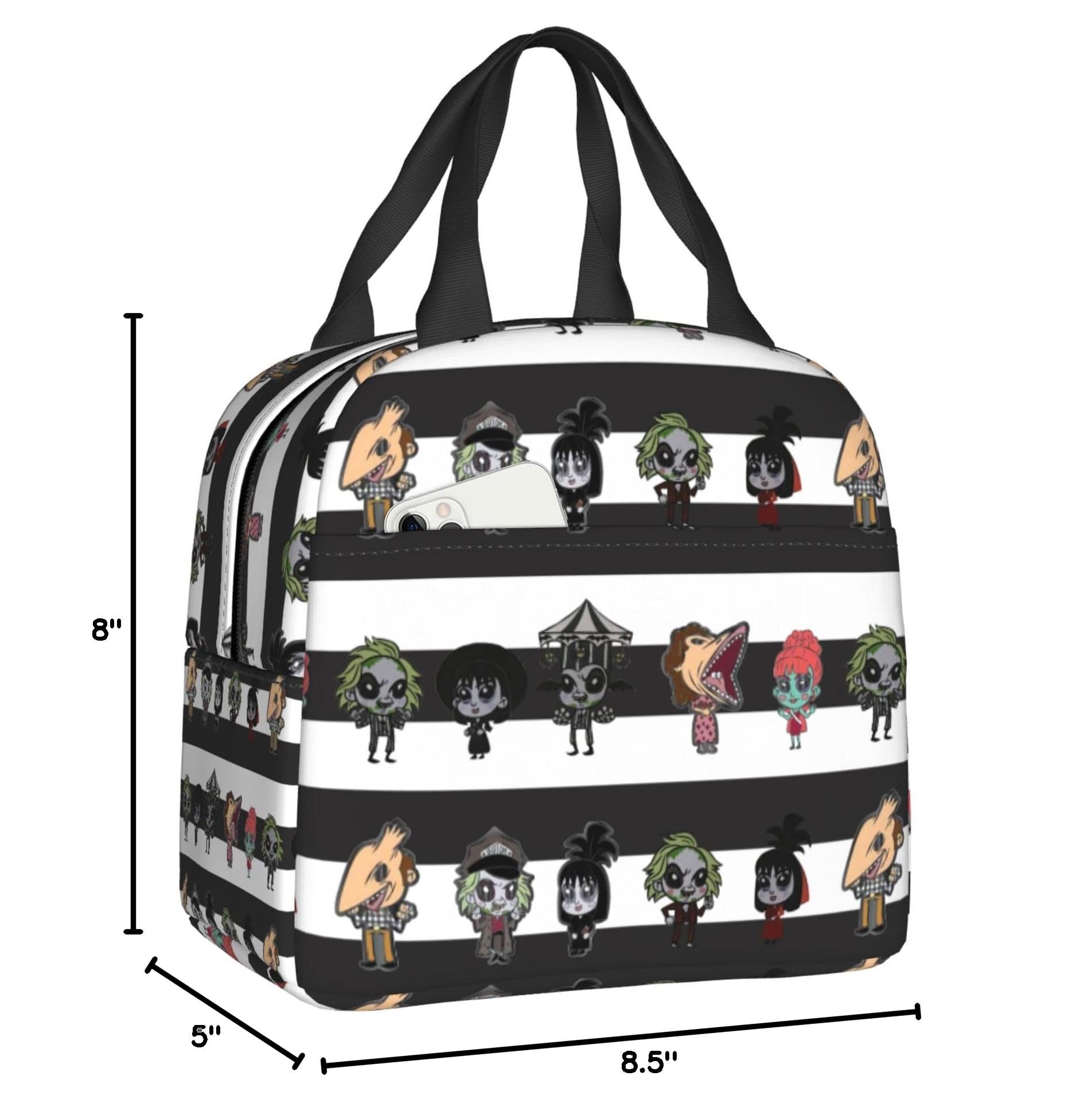 Insulated Lunch Bag for Women & Men - Portable Thermal Lunch Tote for Work, Office, School & Picnic | Leakproof Cooler Lunch Box for Kids & Adults | Perfect for Meal Prep, Camping & Outdoor Activities