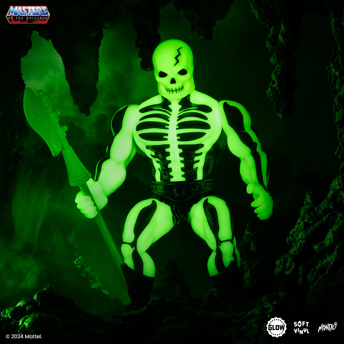 Masters of the Universe Scareglow Soft Vinyl Figure - Classic Variant Collectible Toy for Fans | Perfect for Display, Gifts, and He-Man Collections