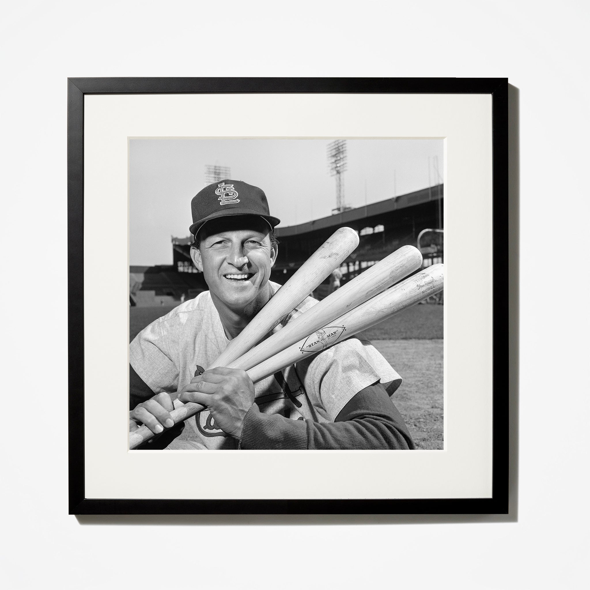 Stan Musial Baseball Bat - Authentic MLB Wooden Bat for Collectors & Fans - Perfect for Display, Memorabilia & Sports Decor