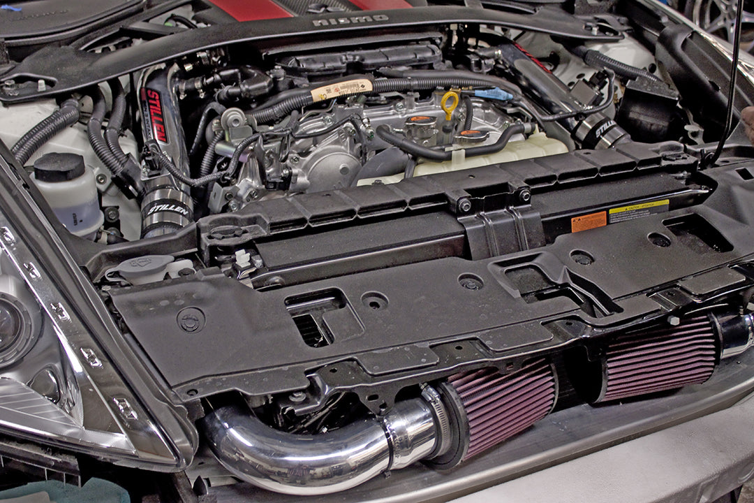 High Performance 2009-2020 Nissan 370Z Gen 3 Dual Hi-Flow Ultra Long Tube Cold Air Intake System [Z34] - Improves Horsepower & Acceleration - Perfect for Racing & Street Performance Upgrades