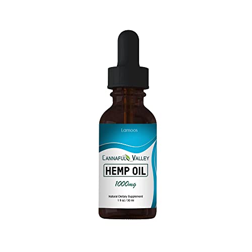 Premium CBD Oil by Cannaful Valley - Organic, Full Spectrum Hemp Extract for Pain Relief, Anxiety & Sleep Support - Natural Supplement for Wellness & Relaxation at Home or On-the-Go
