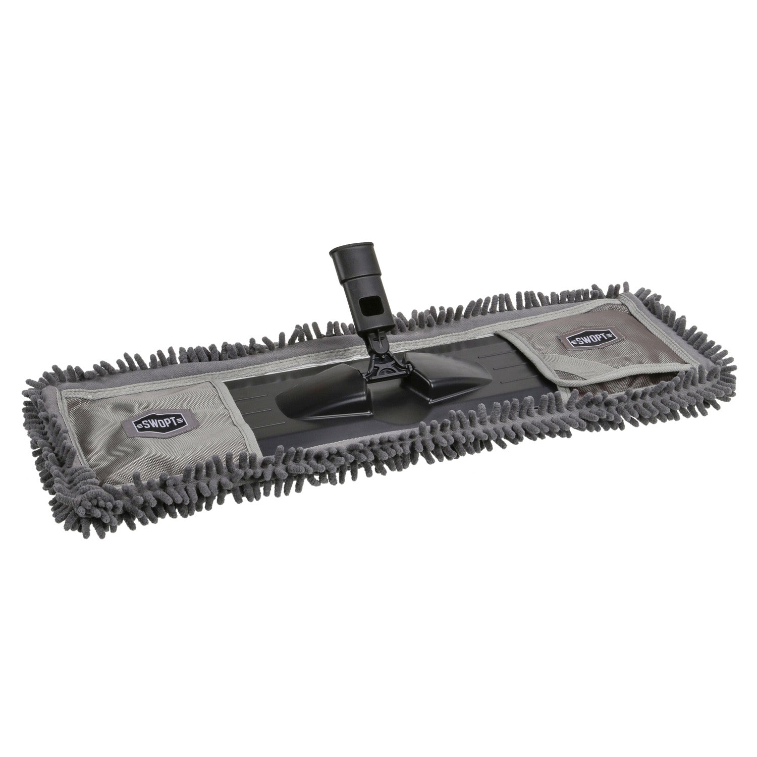 12 Inch Microfiber Dust Mop Head Replacement - Super Absorbent & Washable for Hardwood Floors, Tile & Laminate - Perfect for Home, Office & Commercial Cleaning