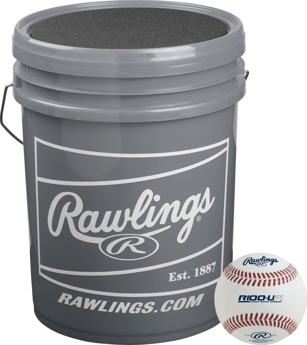 Rawlings Ultimate Practice Baseballs for Youth, High School & College Players | Durable, Weather-Resistant & Long-Lasting | Available in Dozen or Bucket Options | Perfect for Training, Games & Outdoor Practice