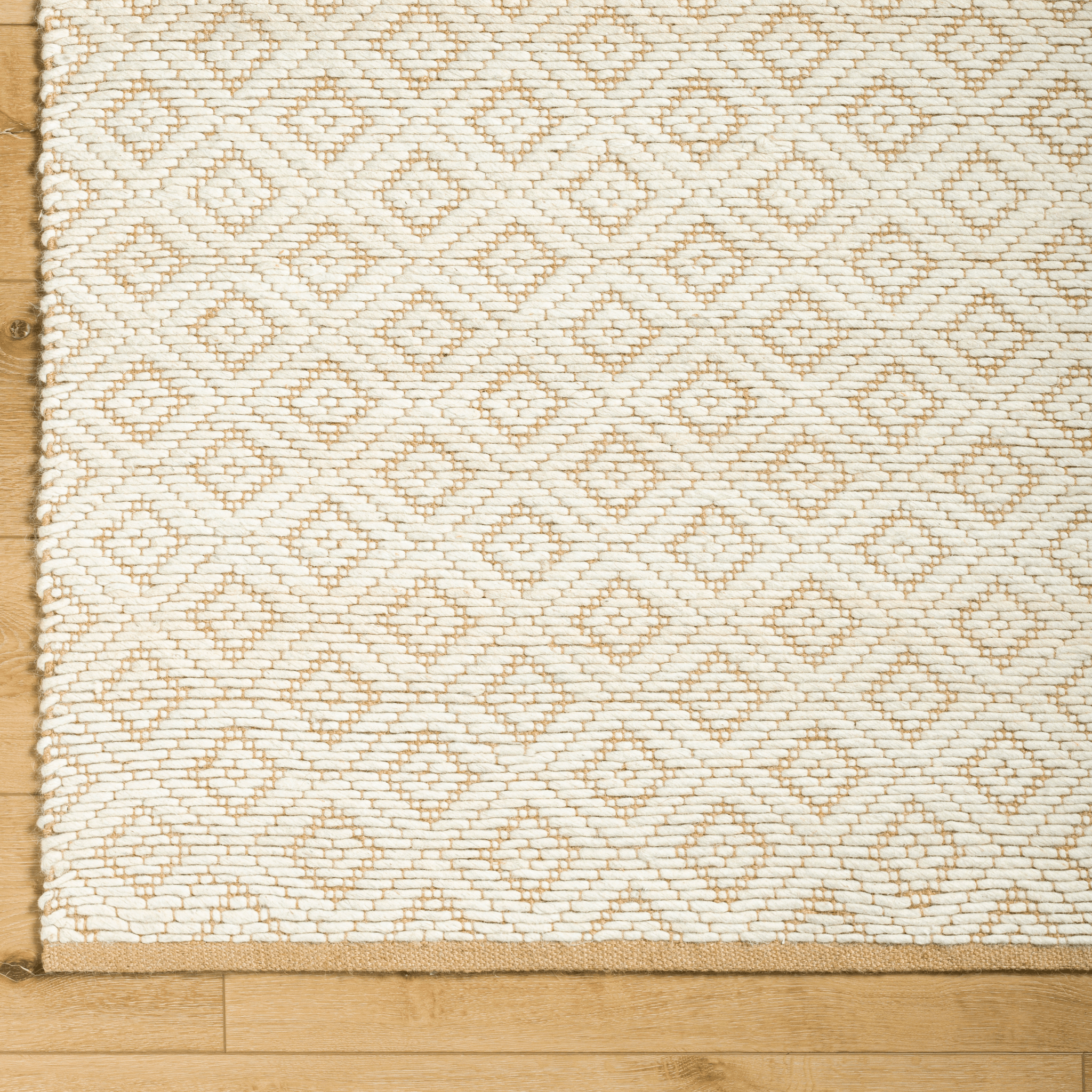 Premium Ahlat Cream & Brown Wool Blend Area Rug - Soft & Durable Handmade Carpet for Living Room, Bedroom, Dining Area - Multiple Sizes Available (5x8, 8x10, 9x12)