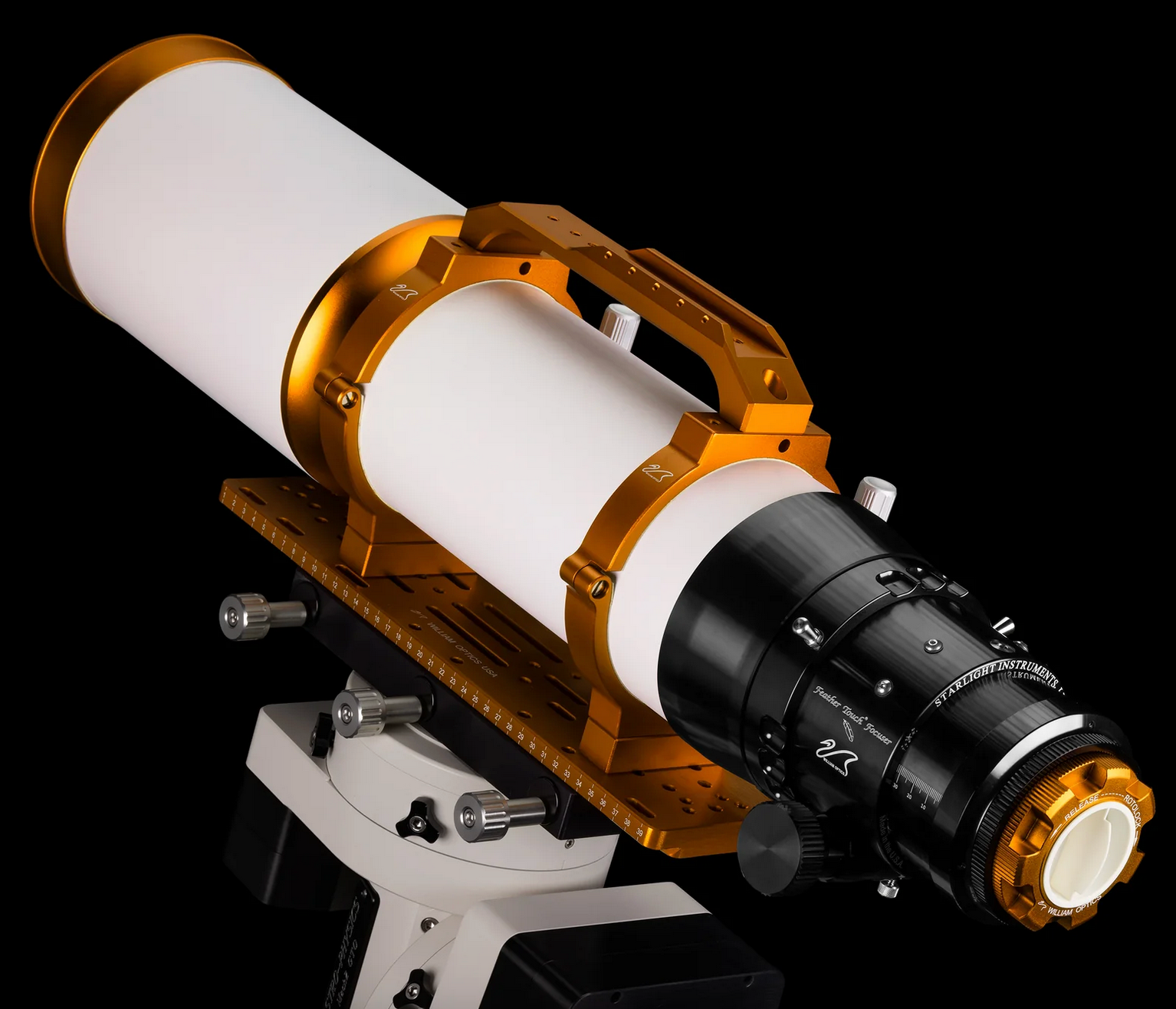 Fluorostar 132 Innovative Bahtinov Mask Cover - Patented Telescope Accessory for Astrophotography & Stargazing