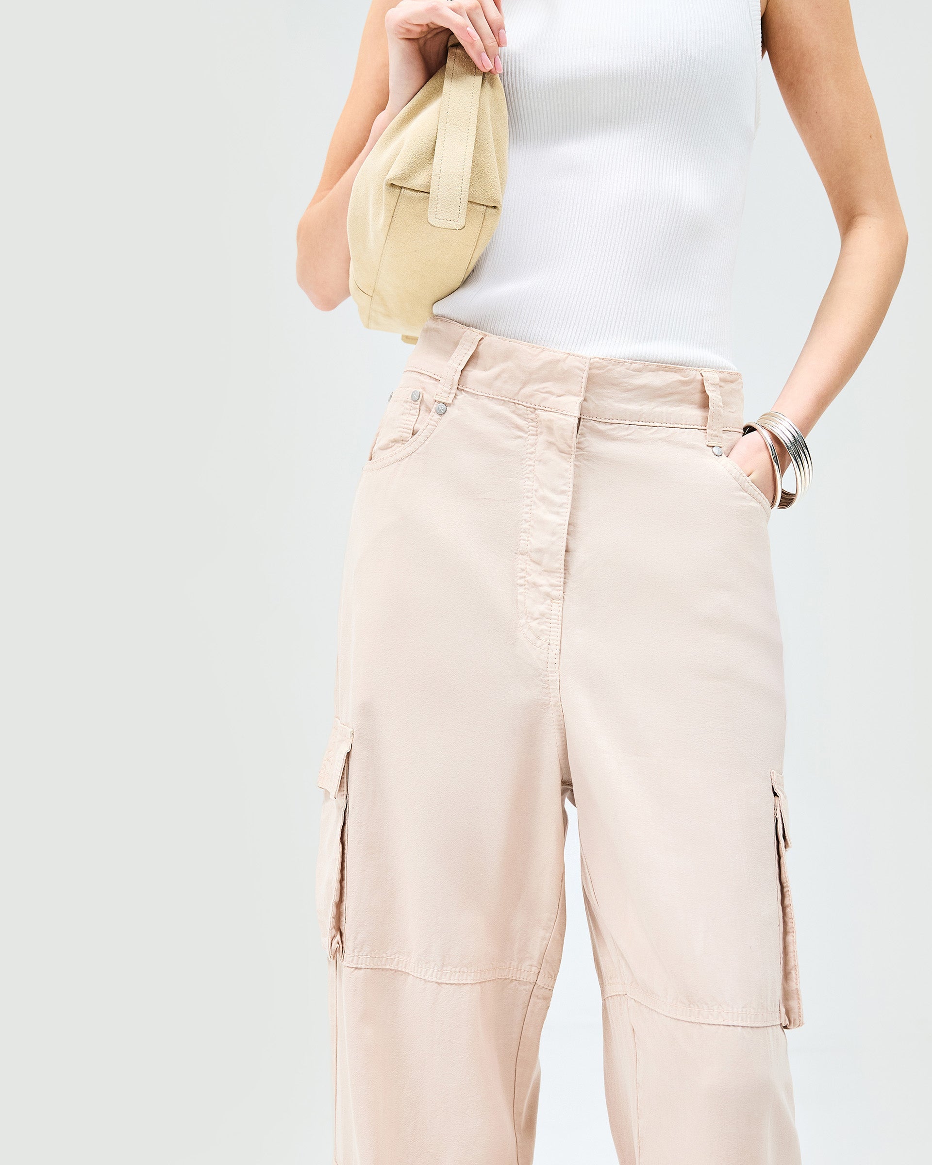 Spoiler Cargo Washed Pink - Stylish & Durable Cargo Pants for Women | Perfect for Outdoor Adventures, Travel & Casual Wear