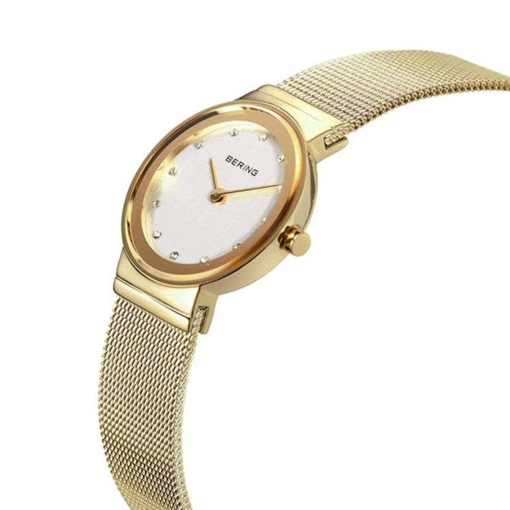 BERING 10126 334 Classic Women's Watch - Elegant Stainless Steel Analog Timepiece with Mineral Crystal Glass | Perfect for Office, Business Meetings & Formal Occasions