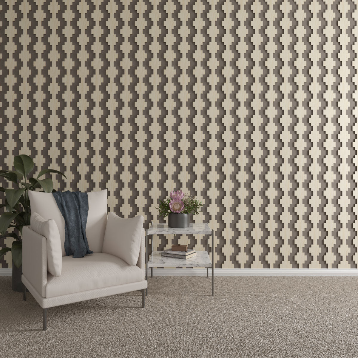 Adjustable Wood Slat Wall Panel Kit - Modern Acoustic Gypsum Wall Design for Home & Office Decor | Perfect for Living Rooms, Bedrooms, and Commercial Spaces