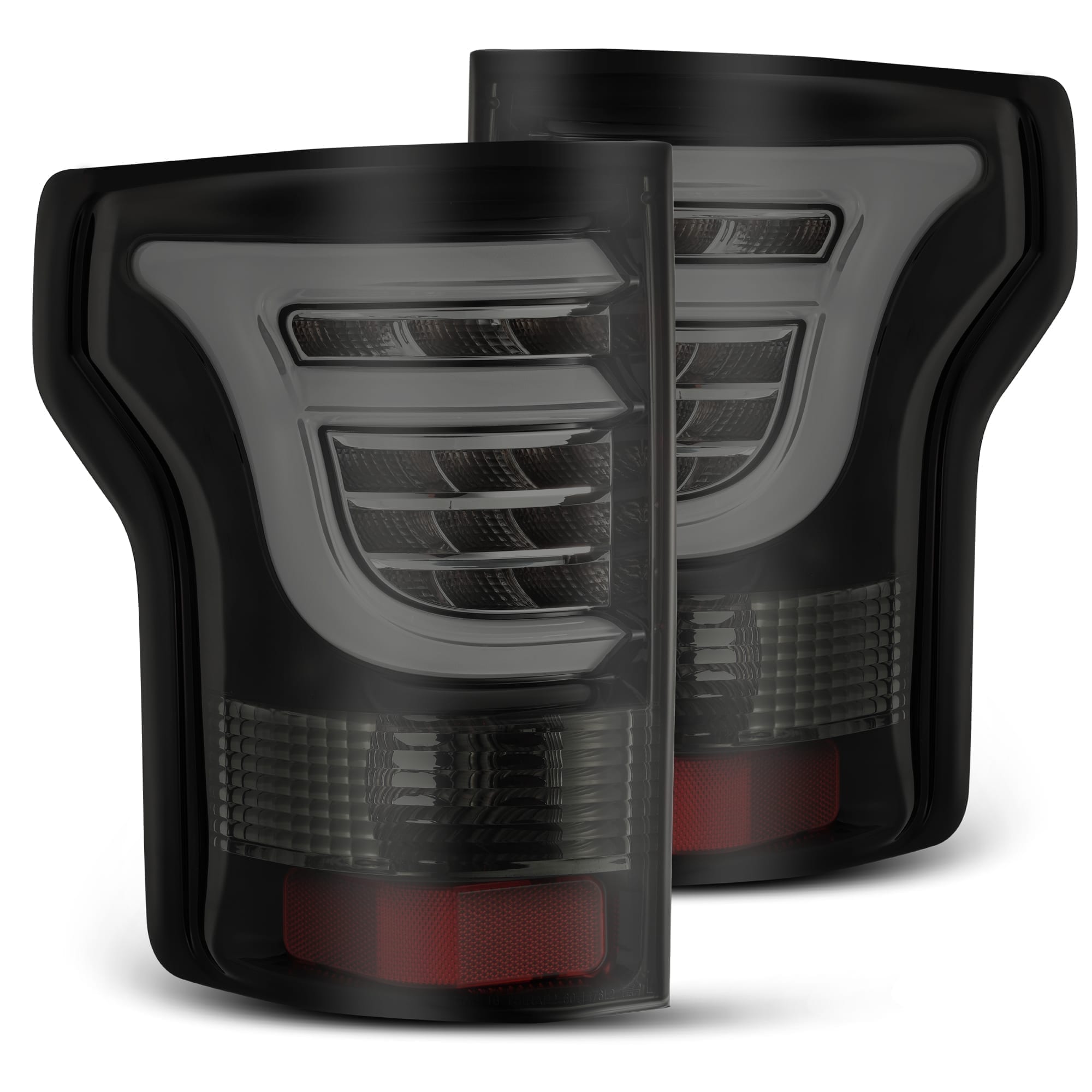 15-20 Ford F150 PRO Series LED Tail Lights - Smoked Black - Upgrade Your Truck's Style & Safety for Night Driving & Off-Road Adventures