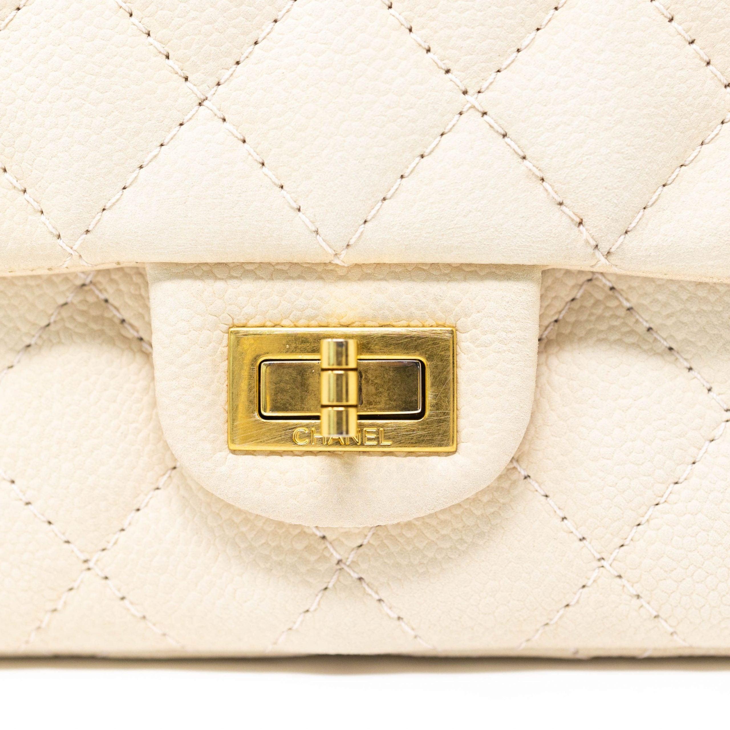 Chanel Beige 2.55 Reissue 226 Flap Bag - Authentic Luxury Handbag for Women | Perfect for Evening Events, Office & Special Occasions