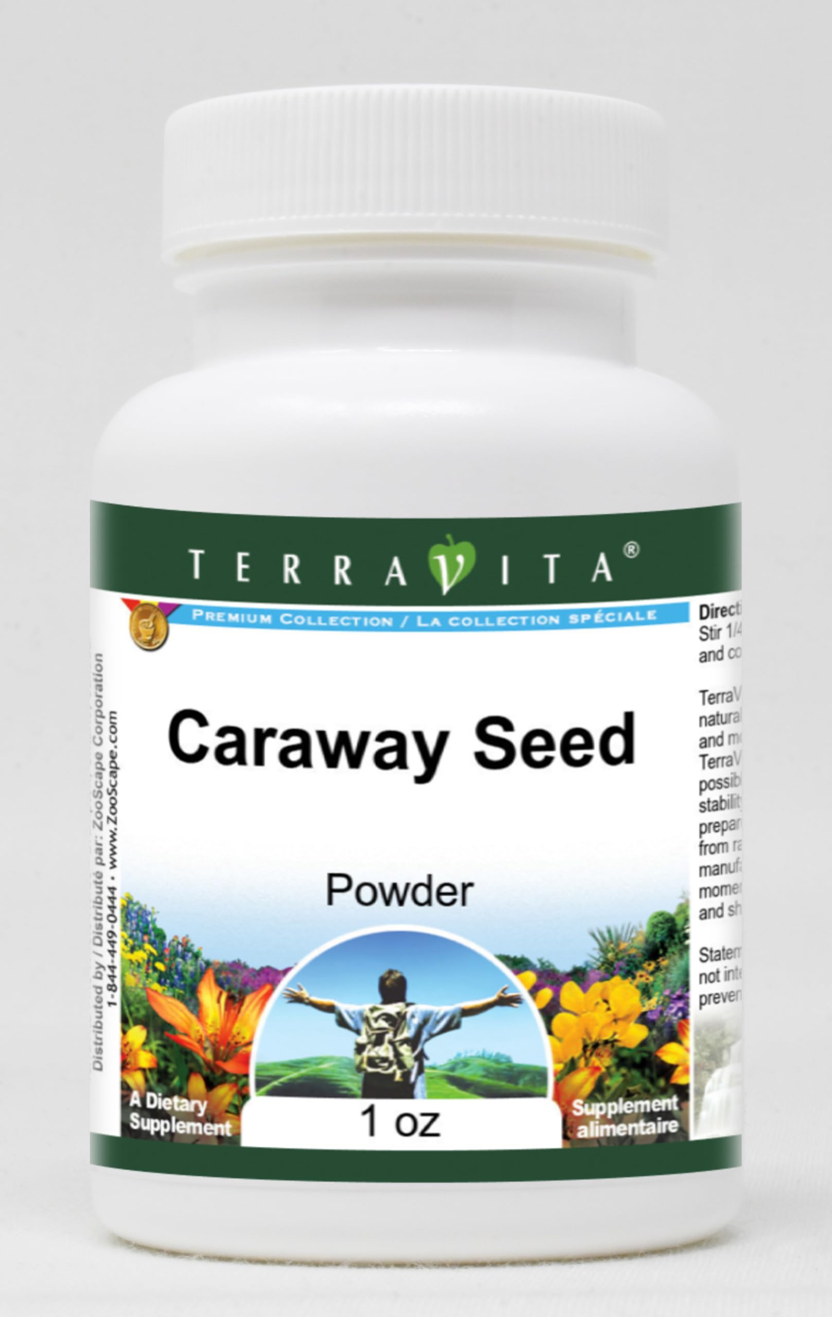 Organic Caraway Seed Powder 1 oz (ZIN: 514733) - Premium Spice for Baking, Cooking & Herbal Tea | Perfect for Bread, Sauerkraut, Curry & Digestive Health