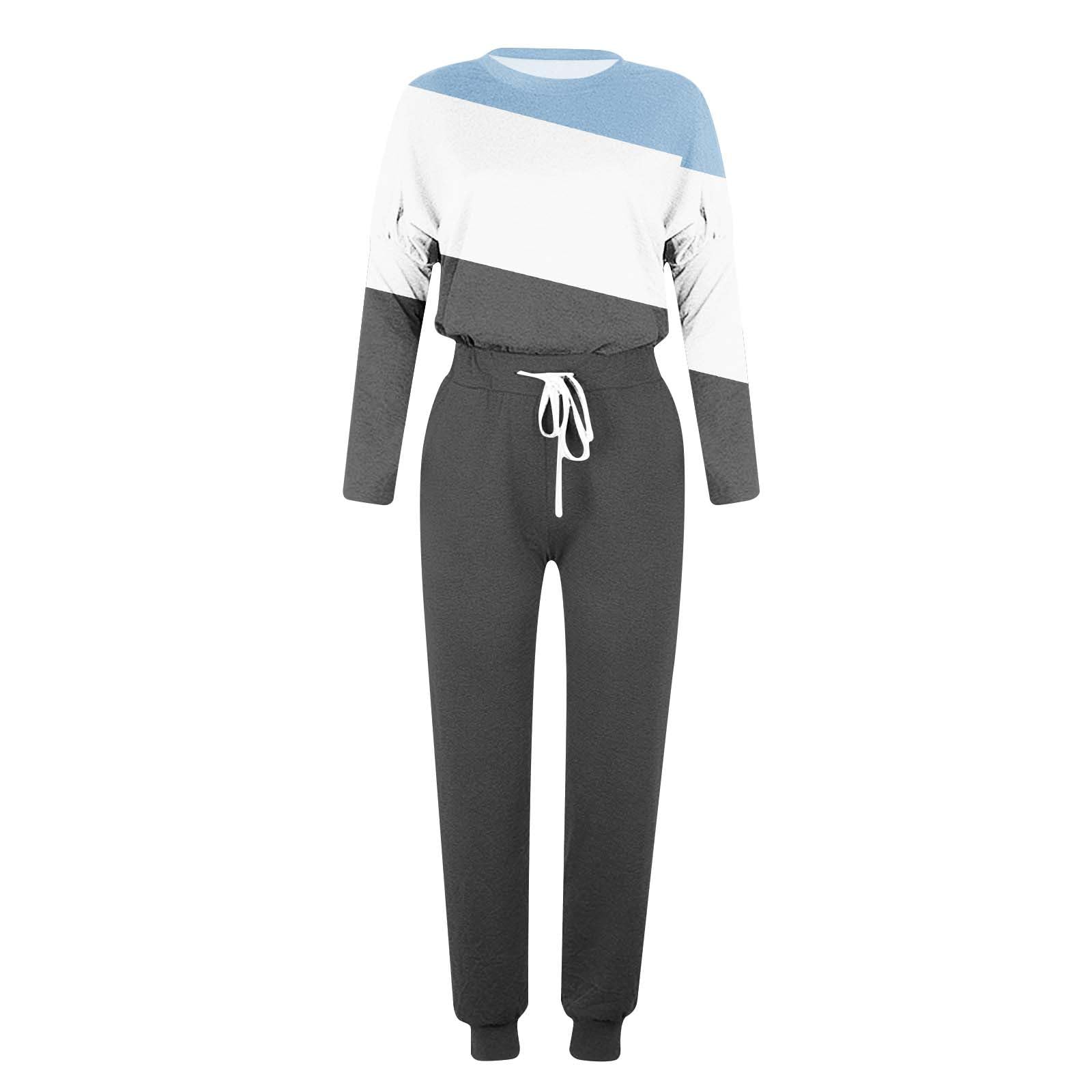 Women's 2-Piece Lounge Set - Soft Cotton Shorts & Top Comfy Jogger Outfit for Fall 2023 | Casual Home Wear, Running Errands, Travel & Relaxation