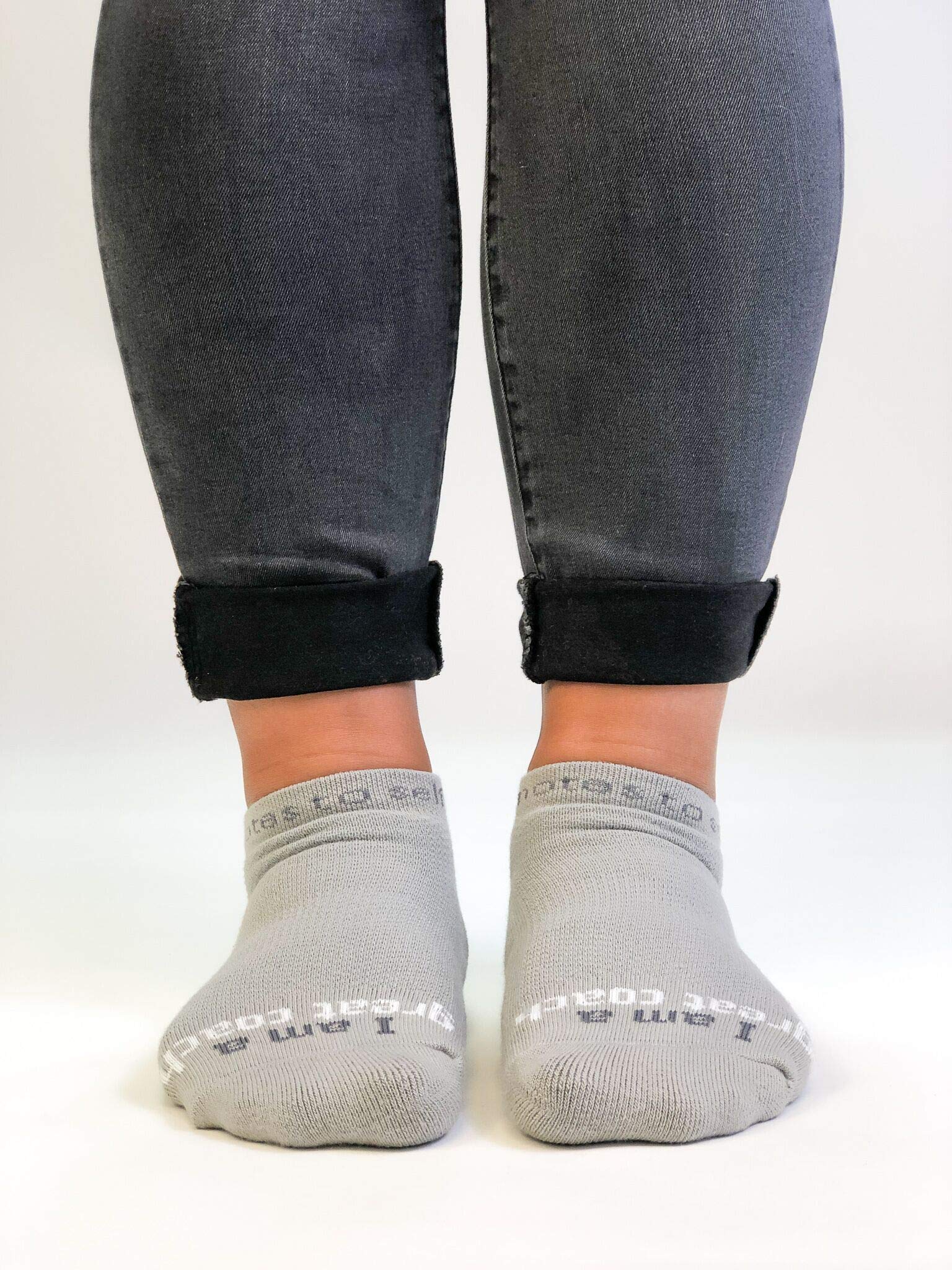 Notes to Self Show Love Work Socks - Thoughtful Gifts for Teachers, Nurses & Professionals - Comfortable & Motivational Work Socks for Healthcare Workers, Educators & Office Professionals
