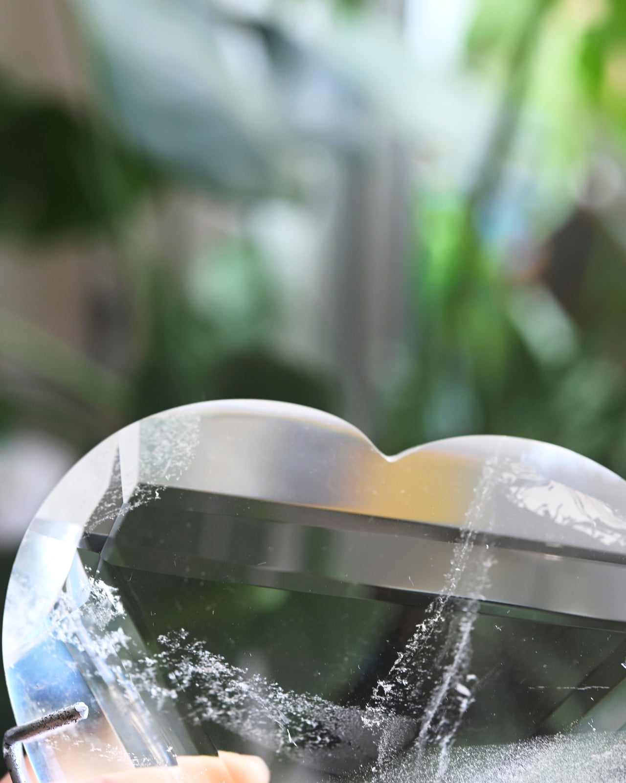 Natural Clear Quartz Heart Crystal on Stand - Healing Stone for Meditation, Reiki & Home Decor | Perfect for Spiritual Gifts, Yoga Spaces & Energy Cleansing