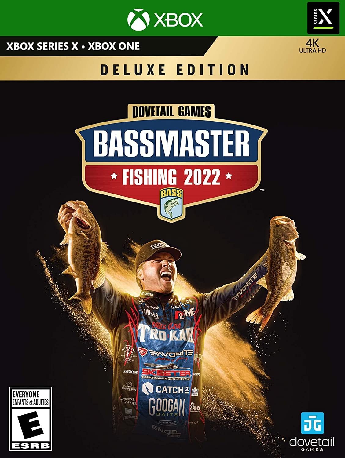 Bassmaster Fishing 2022 Deluxe Edition for Xbox Series X - Realistic Fishing Simulation Game for Anglers & Outdoor Enthusiasts - Perfect for Tournaments, Relaxation & Family Game Nights