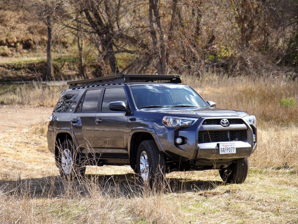 2003-2009 Toyota 4Runner Slimline II Roof Rack Kit - Heavy Duty Aluminum Cargo Carrier for Camping, Off-Road & Outdoor Adventures
