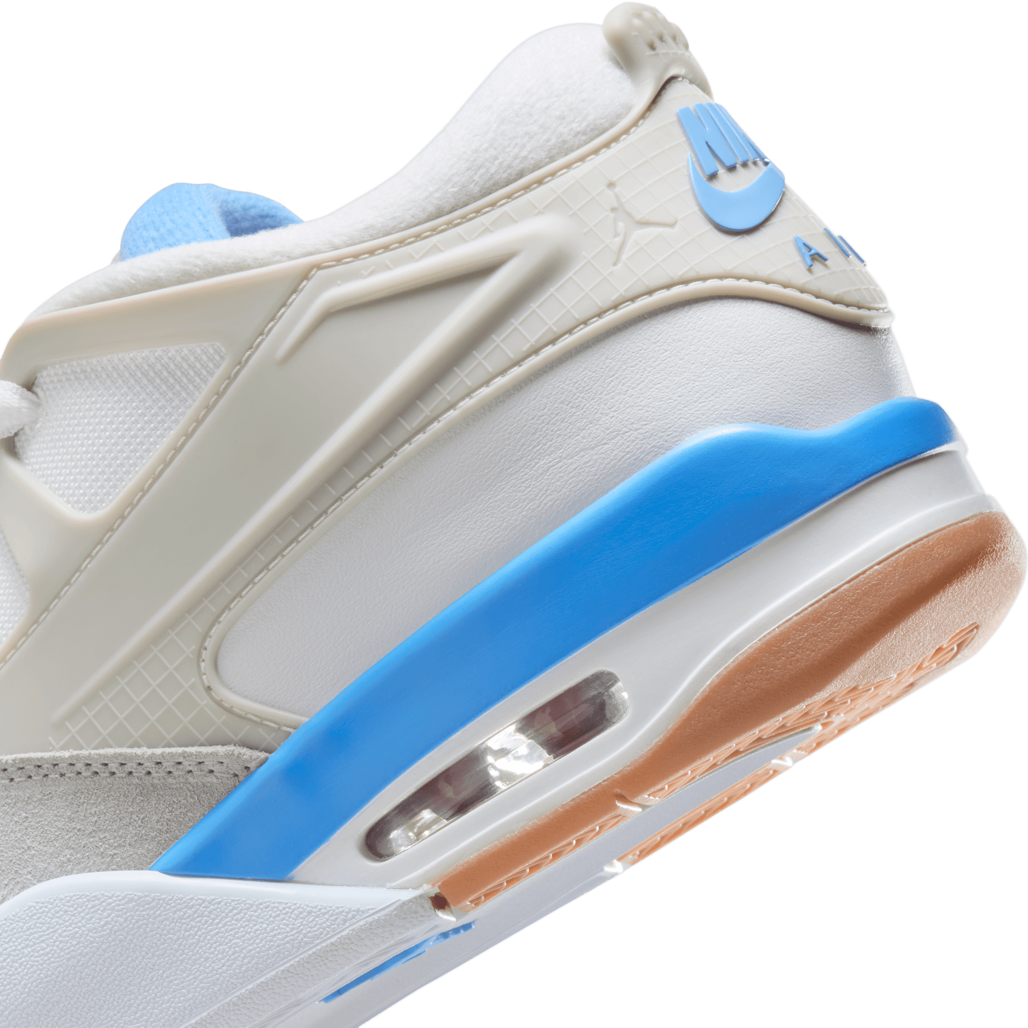 AIR JORDAN 4 Retro Men's Sneakers - White/Neutral Grey Basketball Shoes | Stylish Casual Wear & Game Day Performance Footwear