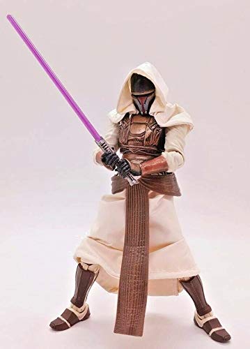 Star Wars Black Series Jedi Revan 1/2 Scale Miniature 3-Piece Fabric Outfit Set - Perfect for Action Figure Collectors & Cosplay Costume Enthusiasts