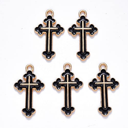 Black Cross-100pcs