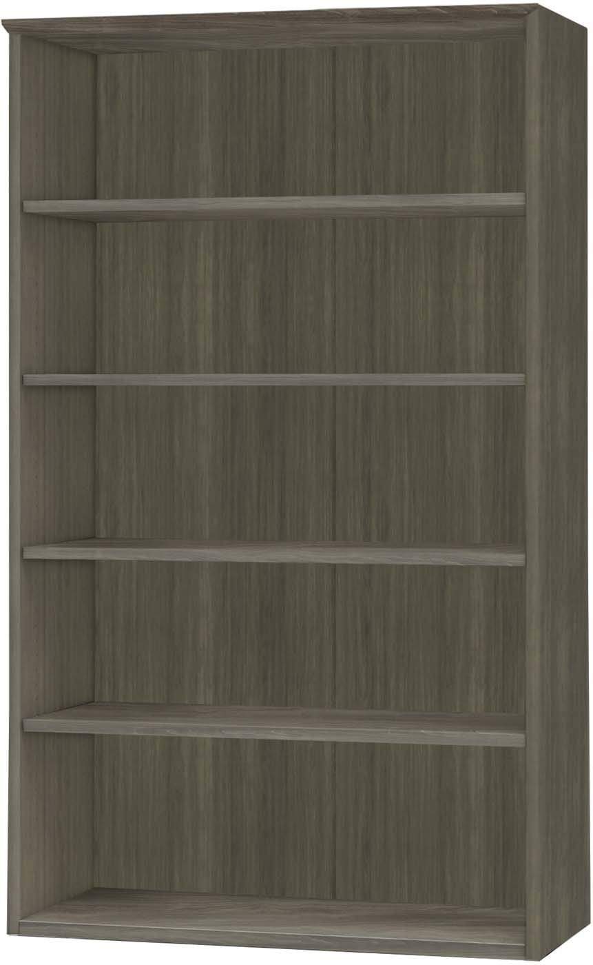 Safco Mayline Medina 5-Shelf Laminate Bookcase - MVB5 - Perfect for Home Office, Library & Classroom Storage