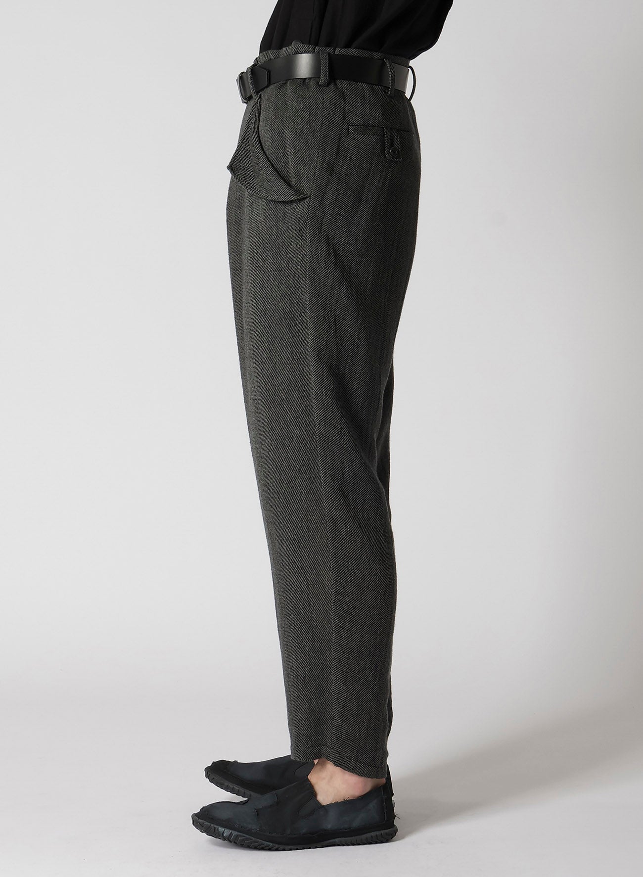 Soft Tweed Men's Seam Flap Pocket Pants - Comfortable & Stylish Casual Trousers for Office, Travel & Everyday Wear