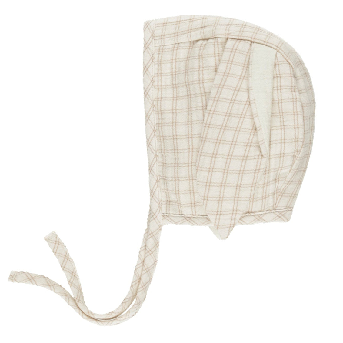 Bunny Bonnet Oat Check - Adorable Baby Hat for Easter, Spring & Photography - Perfect for Newborn Photo Shoots & Seasonal Outfits