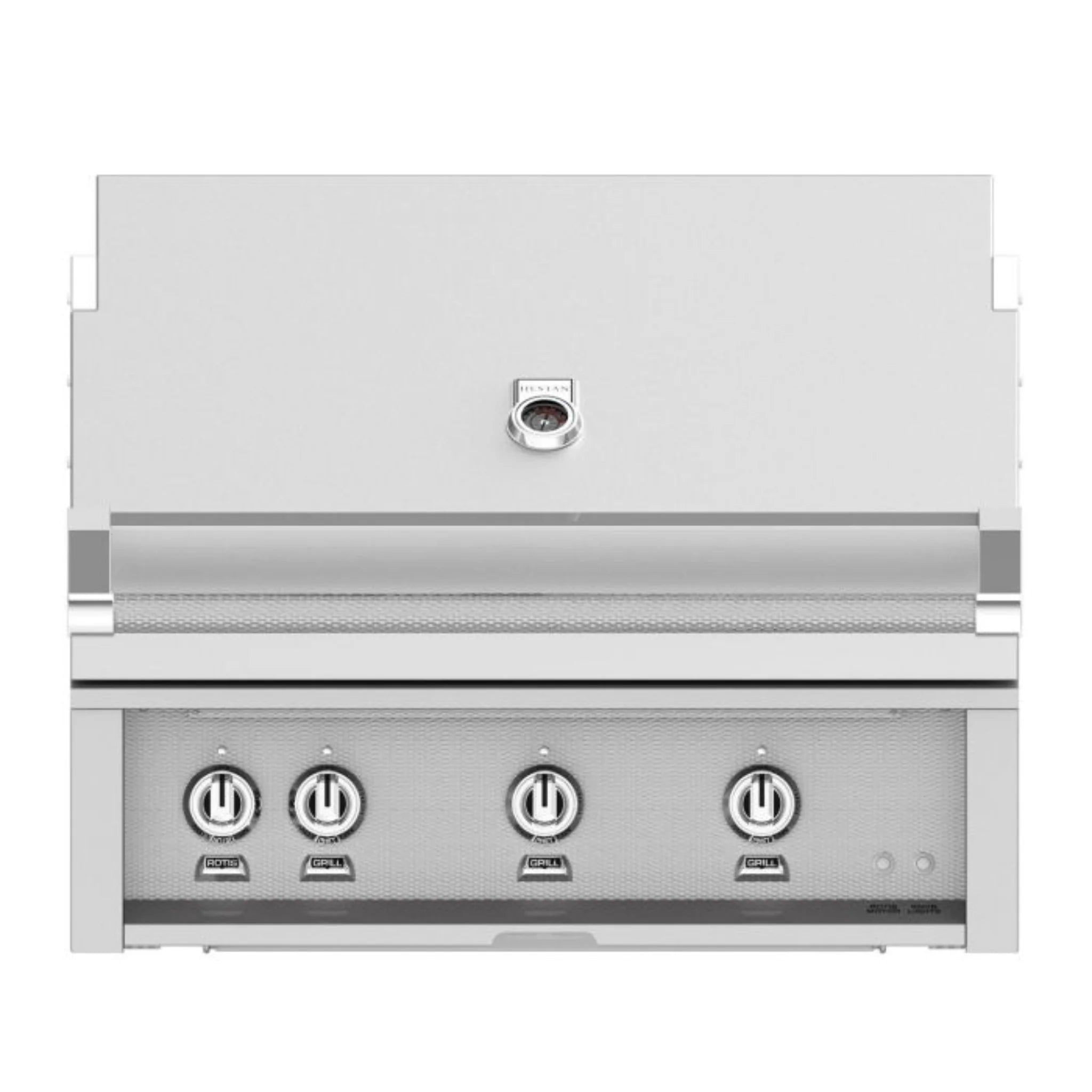 Hestan GBR36 36-Inch Built-In Gas Grill - Premium Stainless Steel Outdoor BBQ Grill for Backyard, Patio, and Deck Cooking