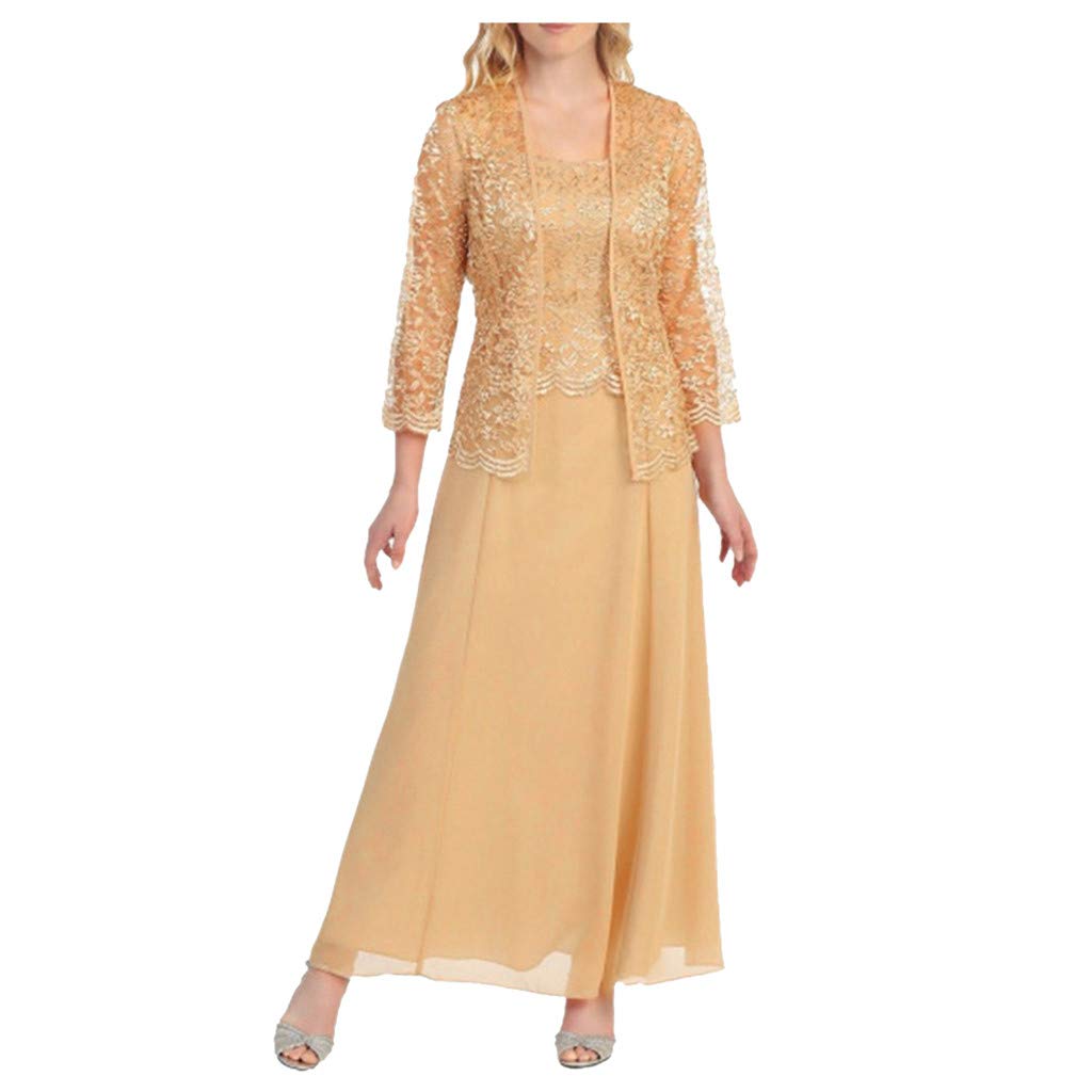 Plus Size Women's Hollow Out Lace Patchwork Casual Long Dress - Flowy Midi Summer Dress with Loose Hem for Beach, Vacation & Everyday Wear