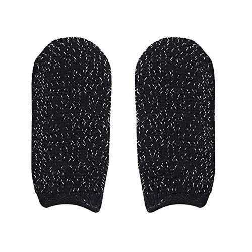 AIOVEMC 1 Pair Breathable Mobile Gaming Finger Sleeves - Sweat-Proof Touchscreen Controller Gloves for PUBG, Fortnite & COD | Perfect for Esports & Long Gaming Sessions