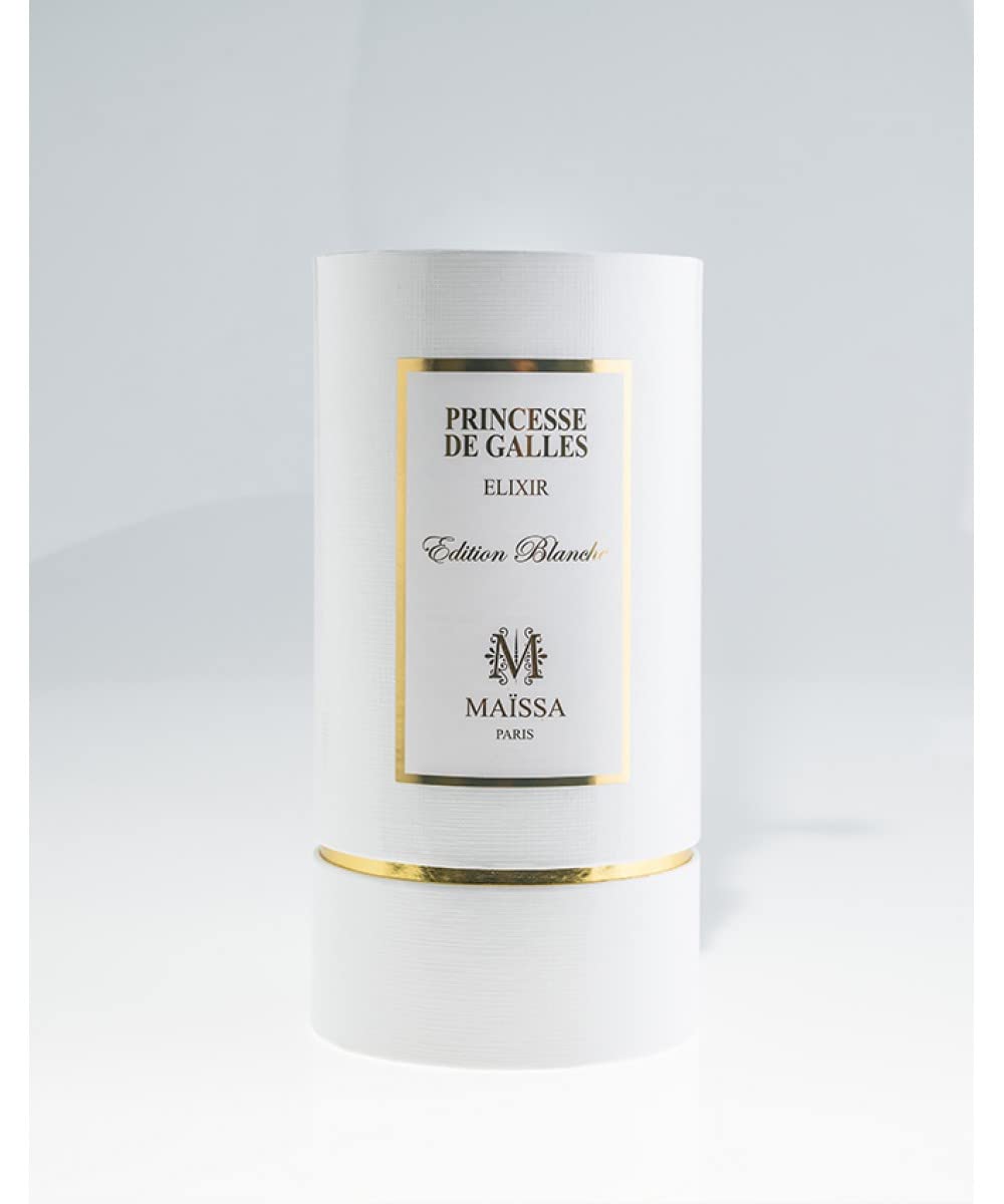 Princesse de Galles Edition Blanche Perfume 100ml by Maïssa - Luxury Floral Fragrance for Women, Perfect for Evening Events & Special Occasions