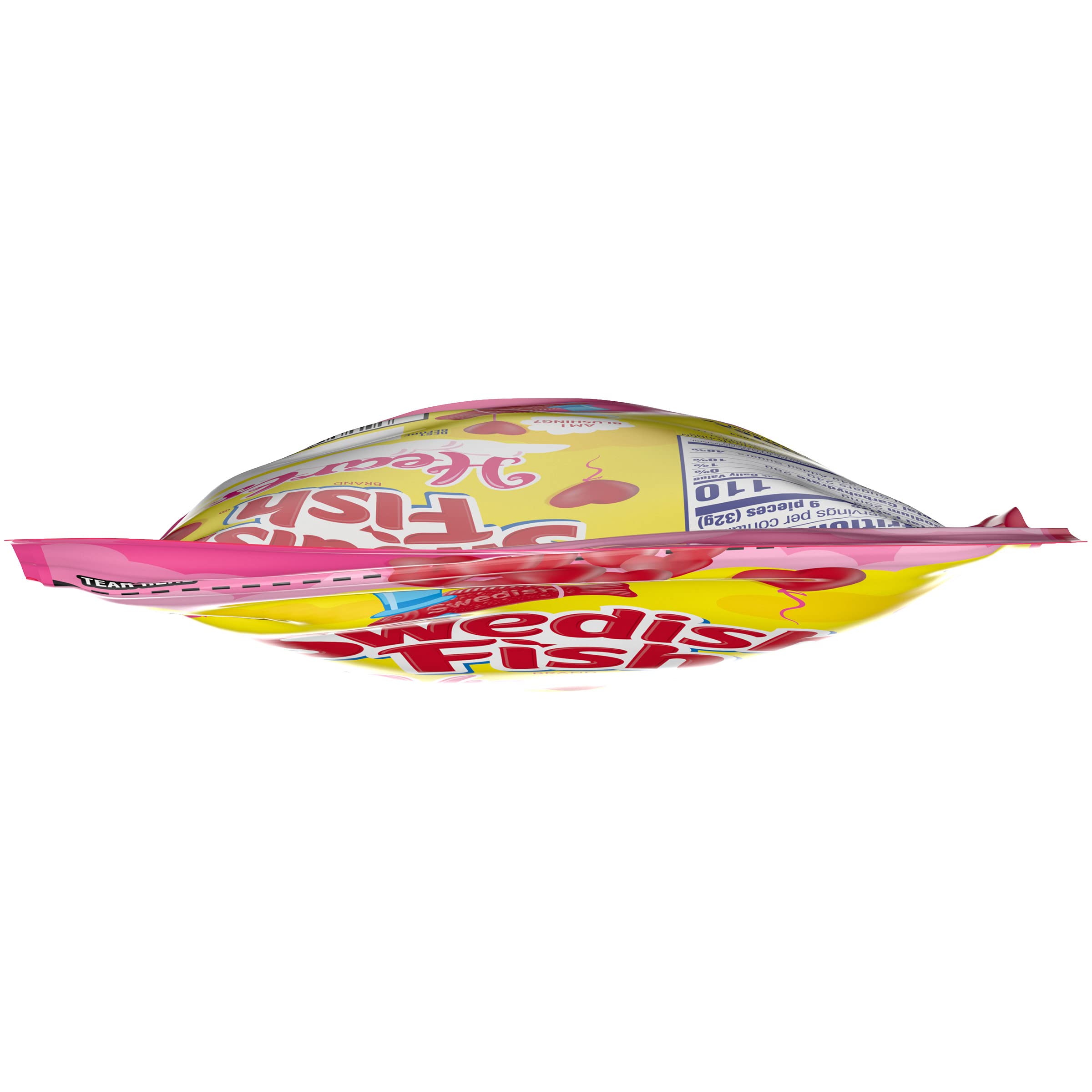 Swedish Fish Soft & Chewy Valentine's Day Candy Hearts - 10 oz Bag - Perfect for Valentine's Gifts, Party Favors & Sweet Treats