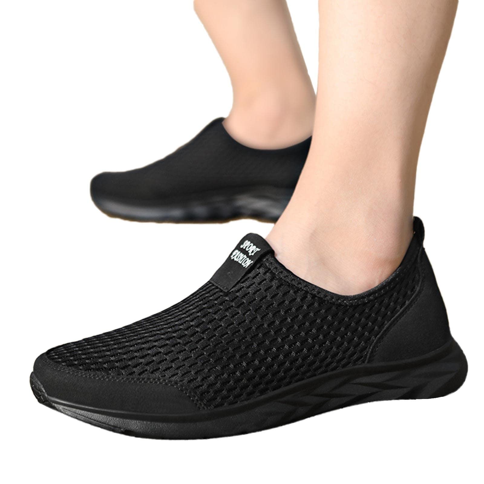 **Stylish Couples Sneakers for Summer - Lightweight, Comfortable & Non-Slip Walking Shoes - Plus Size Orthopedic Casual Running Shoes - Perfect for Date Nights, Travel & Outdoor Activities**