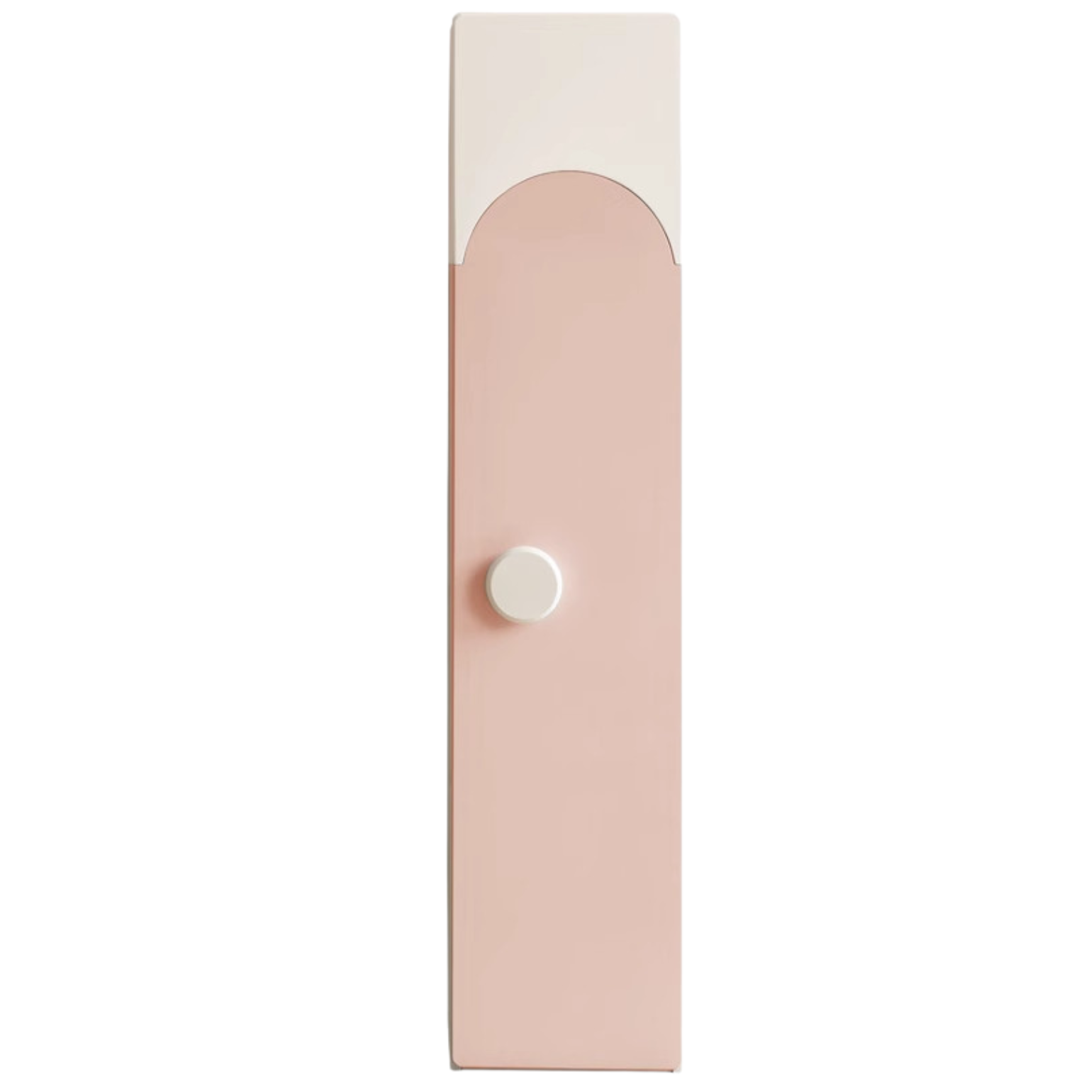 15.8x21.7x70.9 inch / 40x55x180 сm / Pink color / Single door wardrobe