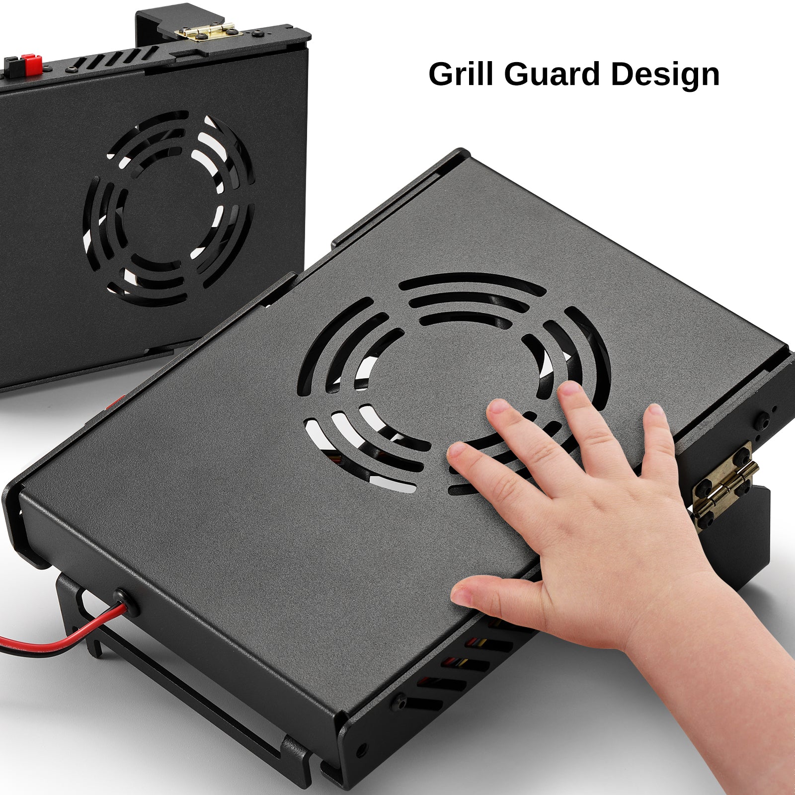 Xiegu G90 Cooling Fan Bracket - Radioddity G90 H1 Holder for Enhanced Heat Dissipation | Perfect for Ham Radio & Outdoor Communication