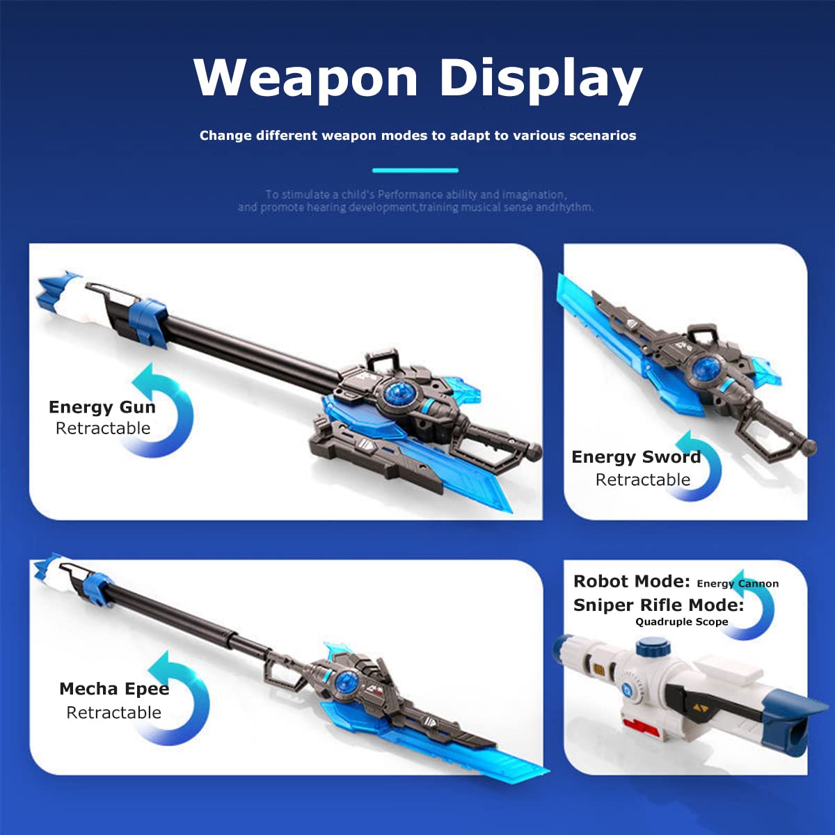 NBK Deformation Robot Toy - King of Sniper Rifle Action Figure - Oversized Deformed Collectible Gift for Kids & Adults | Perfect for Display, Play & Collection