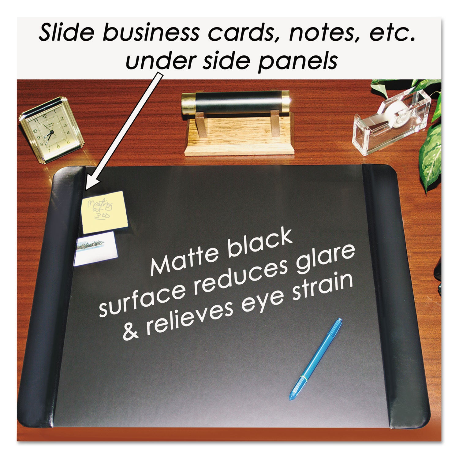 Premium Executive Desk Pad with Antimicrobial Protection - 36