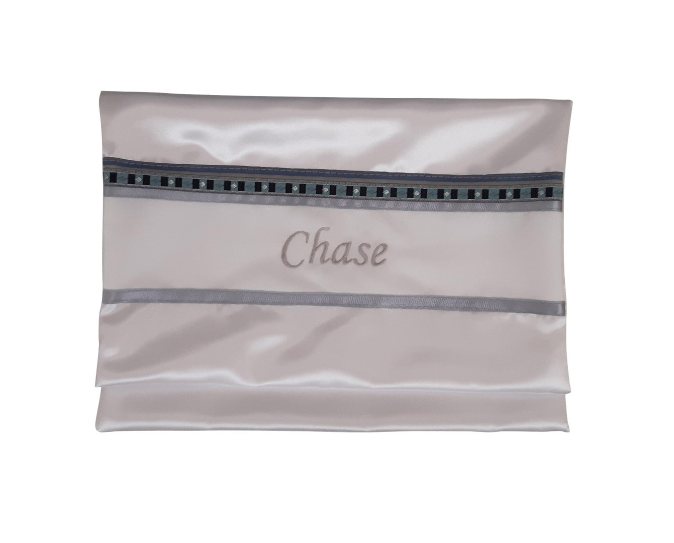Personalized Tallit Bag for Bar Mitzvah & Jewish Prayer - Premium Peace Tallit Pouch with Custom Embroidery - Perfect for Synagogue, Torah Reading & Religious Ceremonies