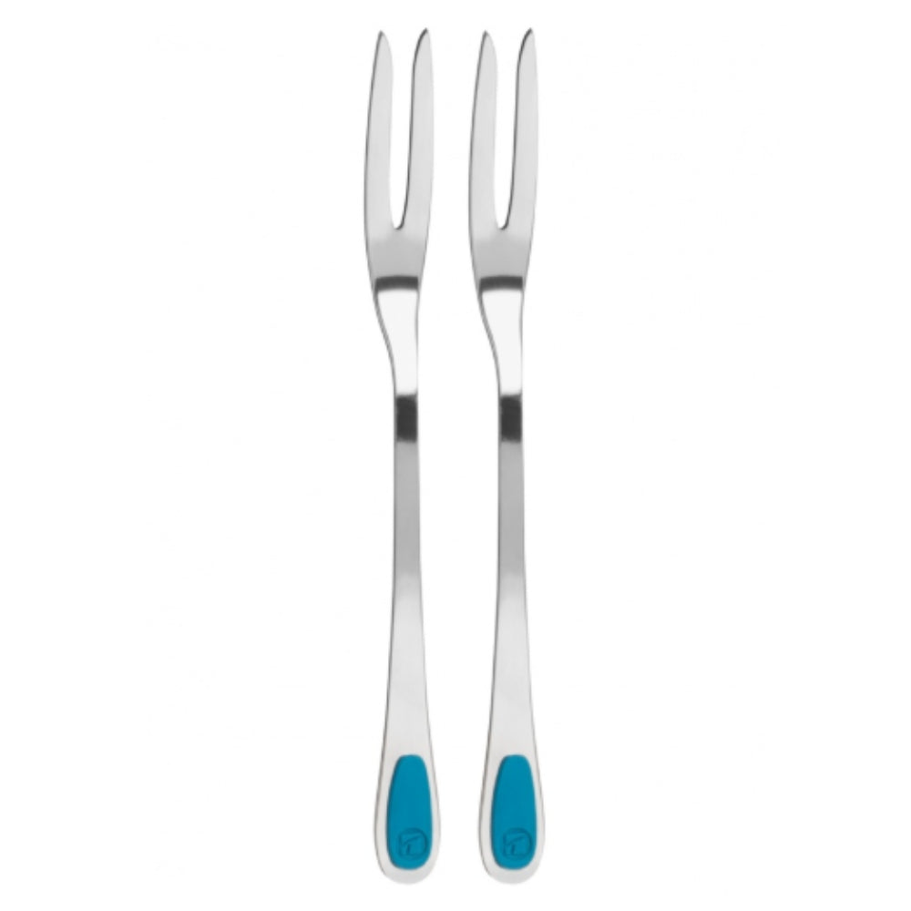 Premium Stainless Steel Seafood Forks - Set of 2 | Elegant Utensils for Crab, Lobster & Shellfish | Perfect for Fine Dining, Dinner Parties & Seafood Restaurants